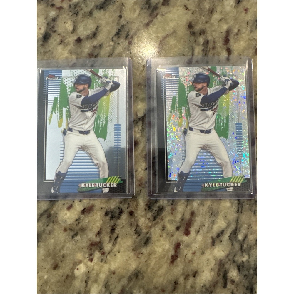 2026 Topps Finest Kyle Tucker Mini Diamond Refractor #14 LAD
